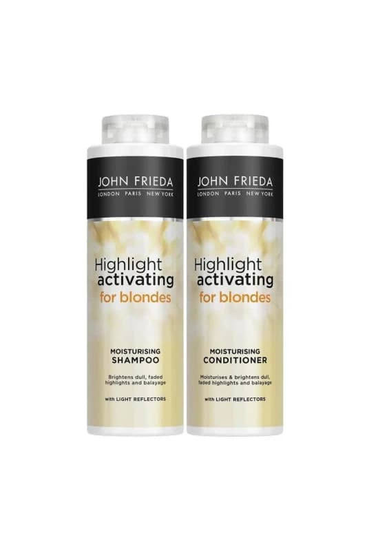 John Frieda Blonde Highlight Activating 'Shampoo & Conditioner' Duo500ml Yellow