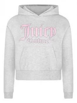 Juicy Couture Girls Hoodie - Grey Marl