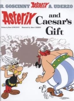Asterix and Caesars Gift by Ren Goscinny Hardback