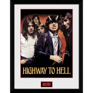 AC/DC Highway To Hell Collector Print 30x40 cm