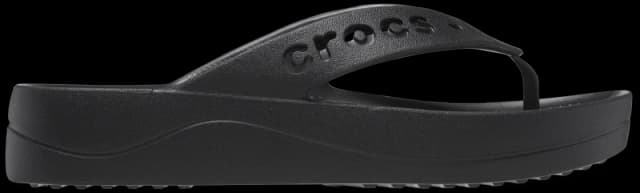 Crocs Women Baya Platform Flips Black 3