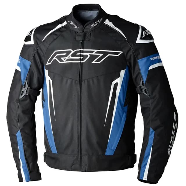 RST Tractech Evo 5 Textile Jacket Blue Black White Size 56