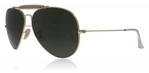 Ray-Ban Outdoorsman II Sunglasses Gold L2112 62mm