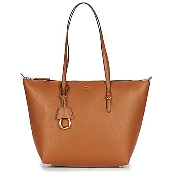 Lauren Ralph Lauren MERRIMACK KEATON 26 TOTE-SMALL womens Shopper bag in Brown - Sizes One size