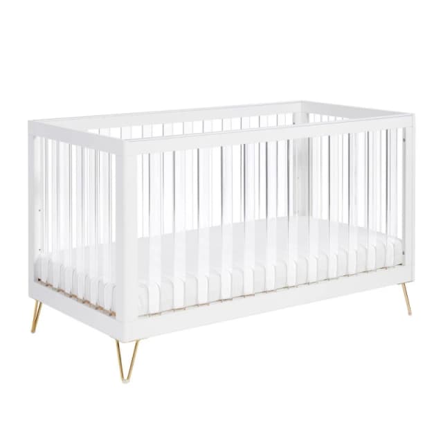 Babymore Kimi XL Acrylic Cot Bed Acrylic unisex 145x75x87