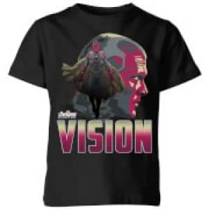 Avengers Vision Kids T-Shirt - Black - 11-12 Years