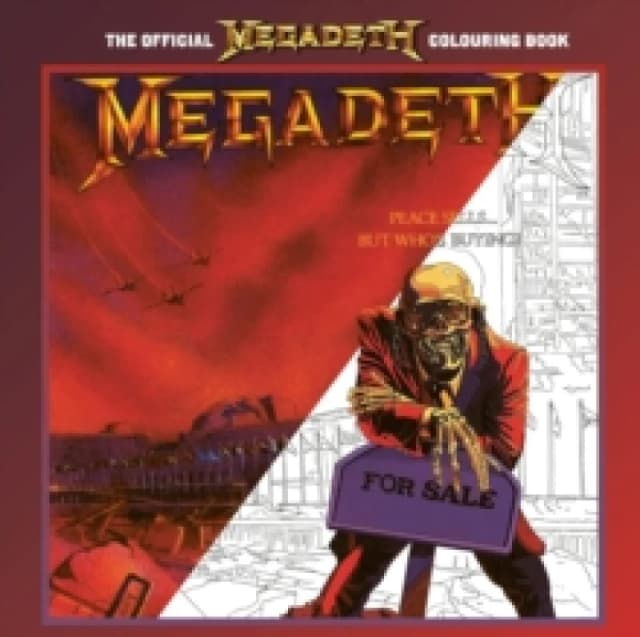 The Official Megadeth Colouring Book Paperback / softback