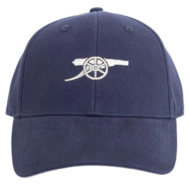 Arsenal FC Womens Core Baseball Cap in Navy Navy Female One Size
