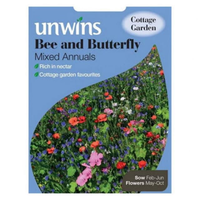 Unwins Nature's Haven Bee & Butterfly Mix