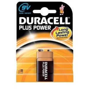 Duracell Plus Battery 9V Pack of 1 81275454