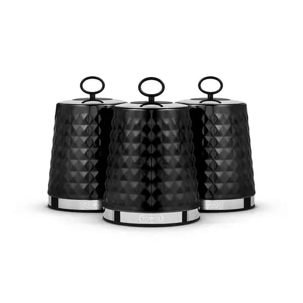 Tower Solitaire Set Of 3 Canisters
