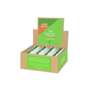 Cafedirect Everyday Tea Bag with Tag Pack of 100 FTB0007 GAL00995