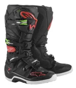 Alpinestars Tech 7 Black Red Green US 13