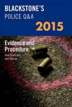 Evidence and Procedure 2015 by John Watson Paperback
