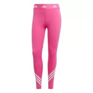 adidas Techfit 3-Stripes Leggings Womens - Semi Lucid Fuchsia
