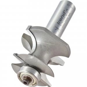 Trend Corner Bead Bearing Guided Router Cutter 38.1mm 34.7mm 1/2"