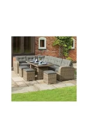 Rowlinson Thornbury Corner Dining Set Natural