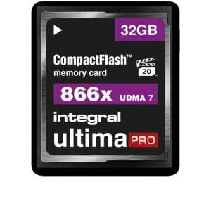 Integral 32GB Ultimapro Compact Flash Card 866X