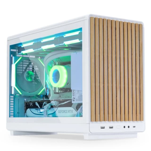 Lian Li DAN Case A3 -mATX Tempered Glass Micro-ATX Case - White - A3W-WDG