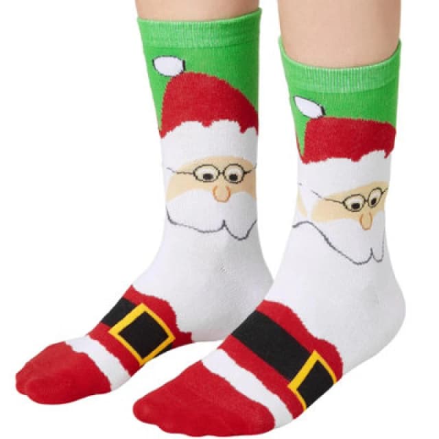 Tectake Christmas Socks With Santa Motif 35-38 - 303502