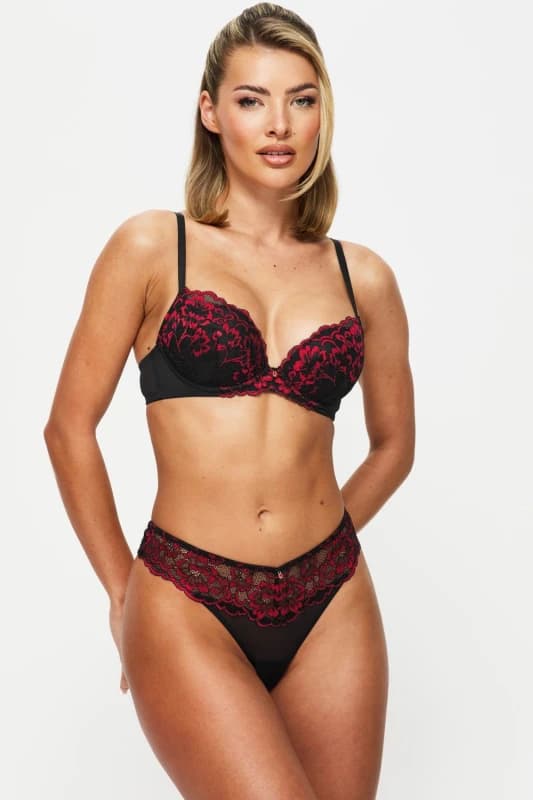 Ann Summers Womens Sexy Lace Thong Size: 8 Multicolor Female 8