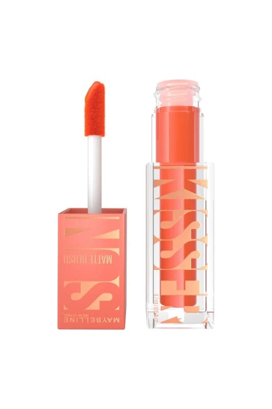 Maybelline Womens Sunkisser Hazy Matte Blush 4.7ml in Peachy Quench Peachy Quench Female 4.7ml