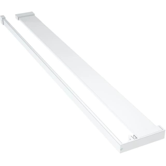 vidaXL Shower Shelf For Walk-in Shower Wall Chrome 90cm Aluminium, Silver 153621