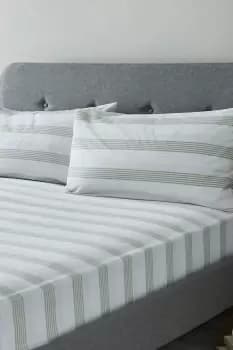 Garden Check Fitted Sheet Set