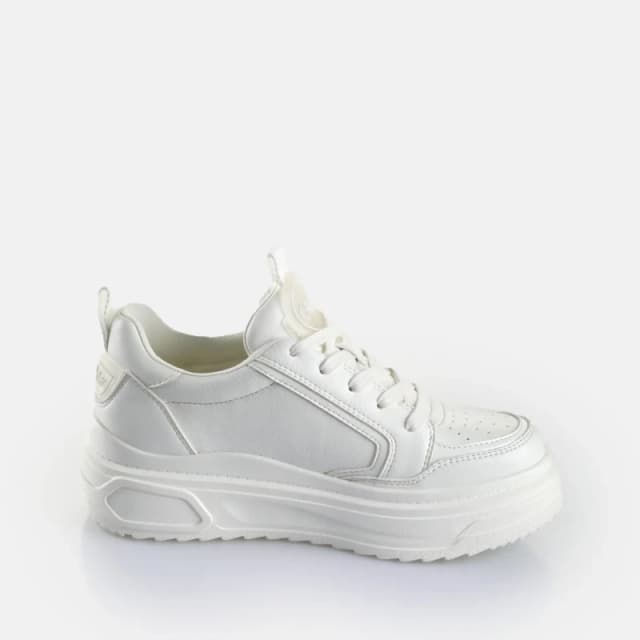 Buffalo Womens Trainers Buffalo Vectra Low - Vegan Nappa Blanc Female 40