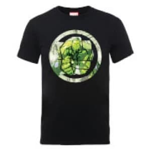 Marvel Avengers Assemble Hulk Montage T-Shirt - Black