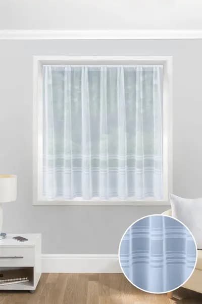 Hudson Stripe Lace Net Cut Panel