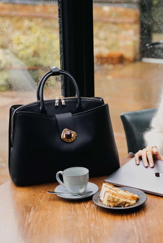 Luella Grey 'Cristobel' Laptop Tote Black