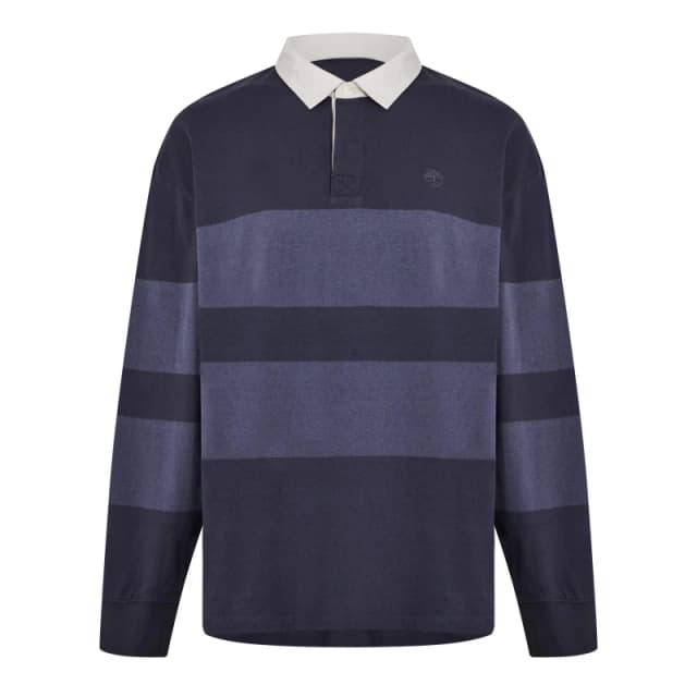 Timberland Timb LS Stripe Polo Sn62 Black Pearl male S