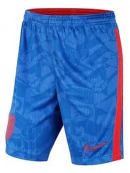 Nike Junior England Away Stadium Shorts - Blue