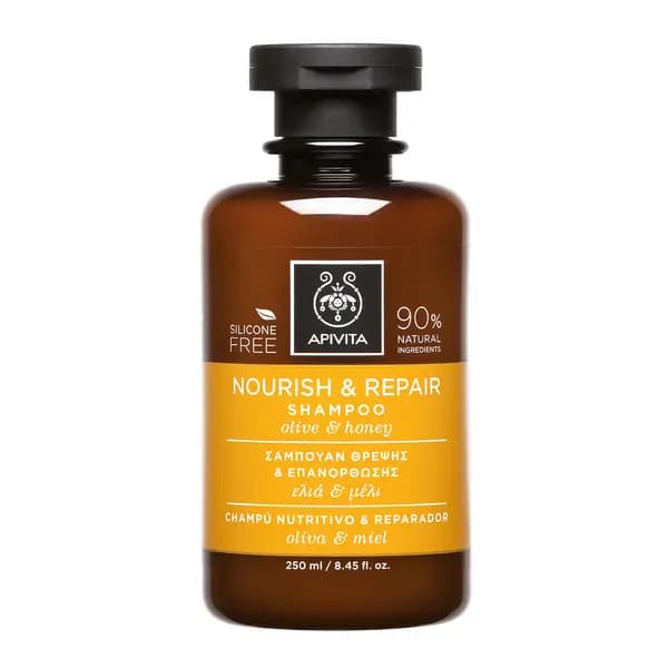 Apivita Nourish & Repair Olive & Honey Shampoo 250ml