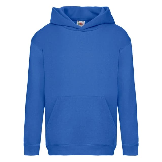 Fruit Of The Loom Premium boys's Children's sweatshirt in Blue
