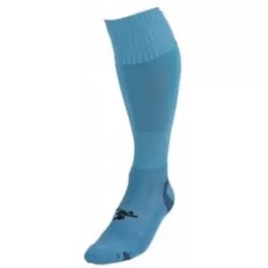 Precision Unisex Adult Pro Plain Football Socks (7 UK-11 UK) (Sky Blue)