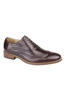Wing Capped Brogue Oxford Shoes