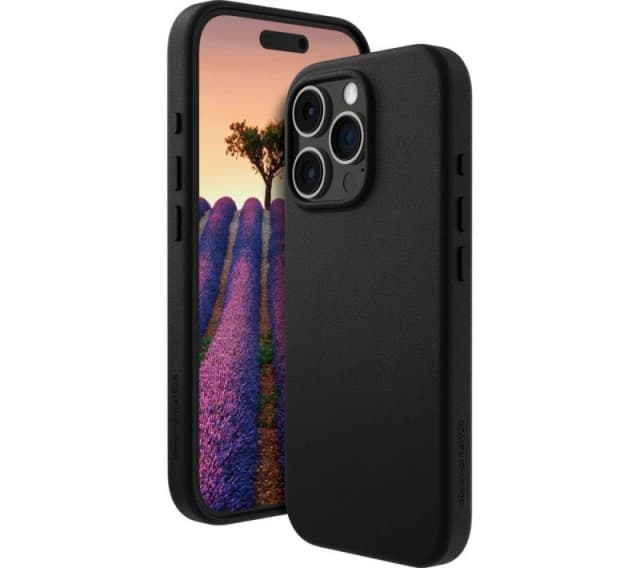 DBRAMANTE1928 Roskilde Magsafe iPhone 16 Pro Case - Black 5711428063519