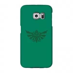 Nintendo The Legend Of Zelda Tribal Hyrule Crest Phone Case - Samsung S6 Edge - Snap Case - Gloss