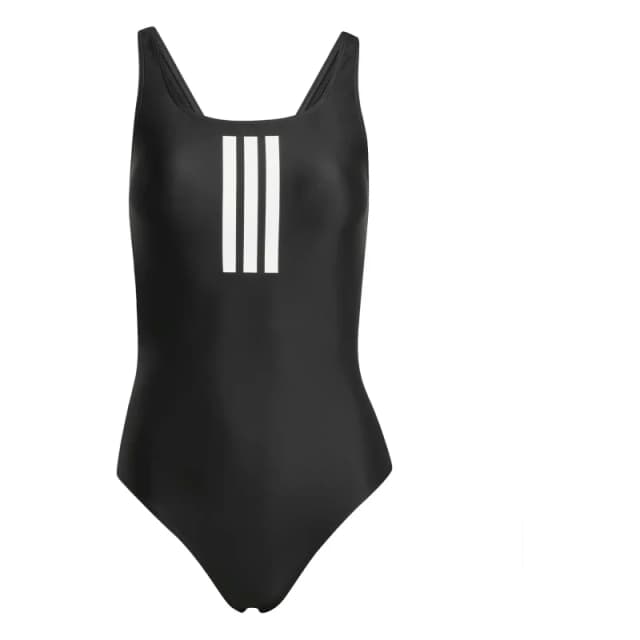 adidas Classic 3-Stripes Swimsuit Womens - Black 40