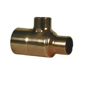 End Feed Reduced Tee Dia22mm