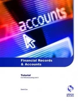 Financial Records and Accounts by David Cox Book