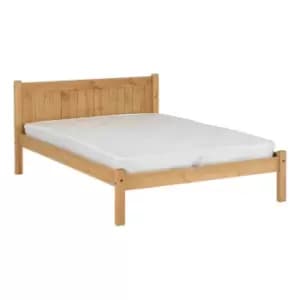 Seconique Maya 4' Bed - Distressed Waxed Pine