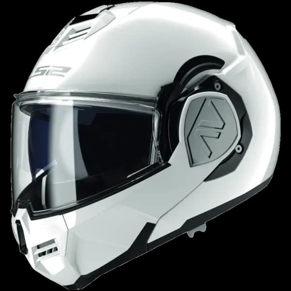 LS2 FF906 Advant Solid White 06 Modular Helmet Size 2XL