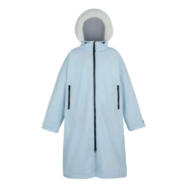 Regatta Unisex Adults Waterproof Quick-Drying Fleece-Lined Changing Robe Blue unisex S/M