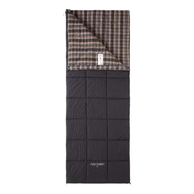 Sleeping Bag Nordisk Sif ±0° Noir Unisex 200x85 cm