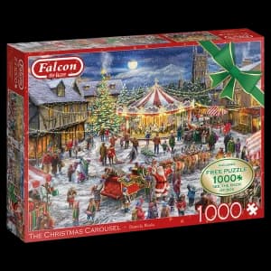Jumbo Falcon - Falcon The Christmas Carousel Jigsaw Puzzle (1000 Piece)