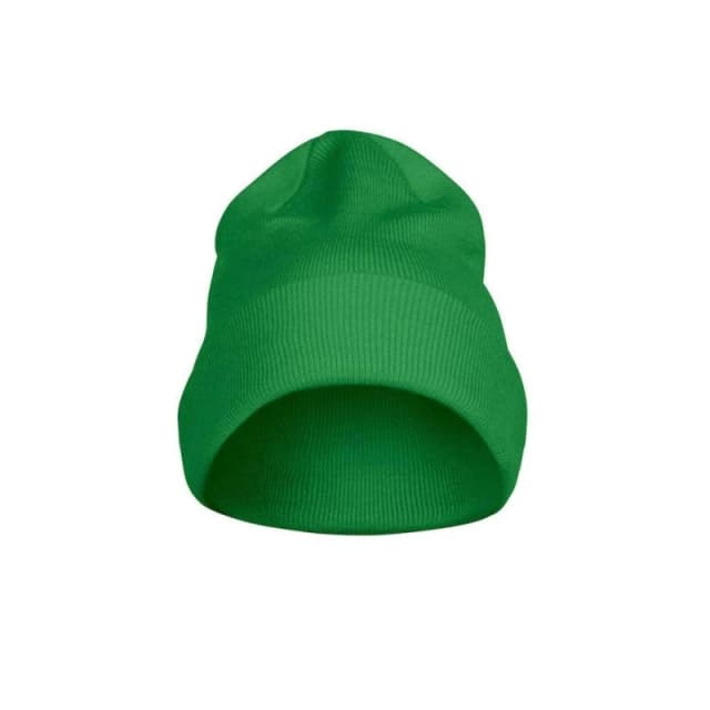 Printer Mens Flexball Beanie in Green Green Male One Size