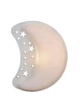 Glow Moon Wall Lamp, White